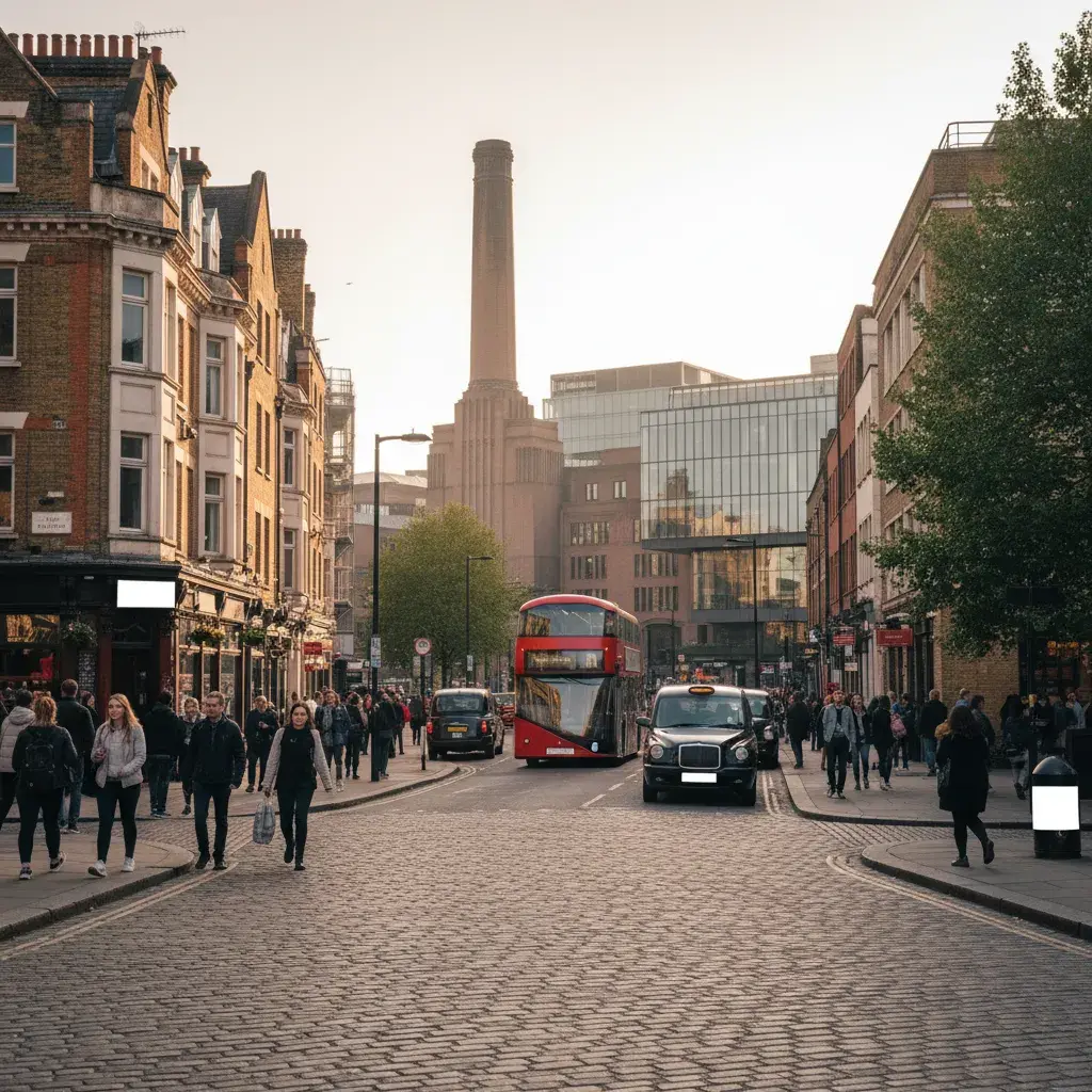 Baseline viewpoint photograph for Southwark verified-view or planning photomontage scoping