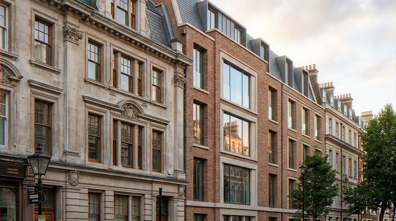 Heritage Townscape and Visual Impact Assessment (HTVIA) AVR Level 3 brick building in Westminster