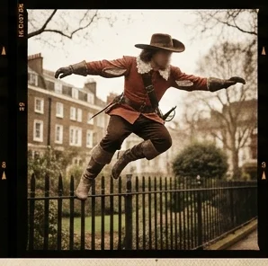 The Sentinel in The Chelsea Watch, atop a Victorian terrace chimney stack